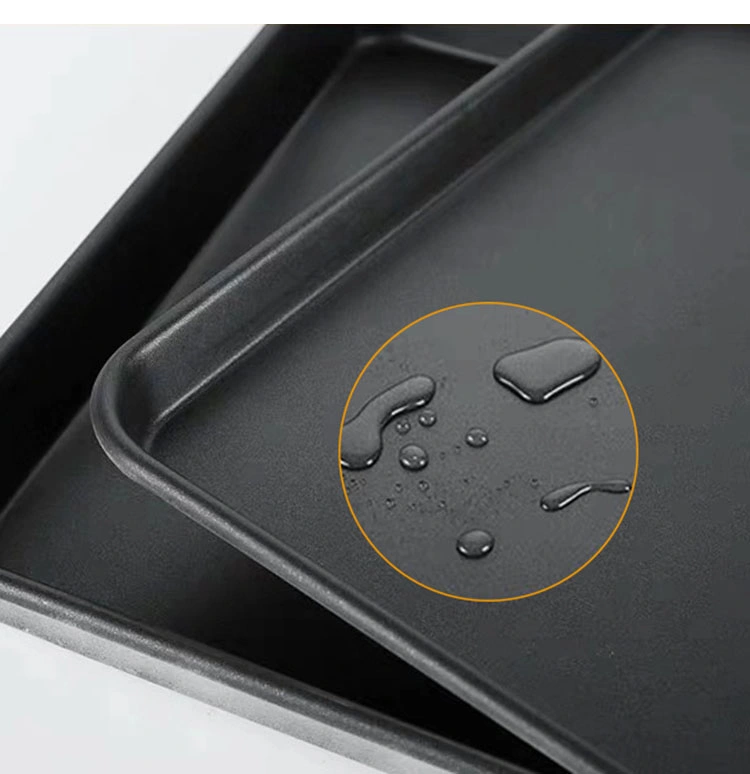 Kitchen Accessories Aluminum Non-Perforated Baking Sheet Round Corner and Right Angle Design