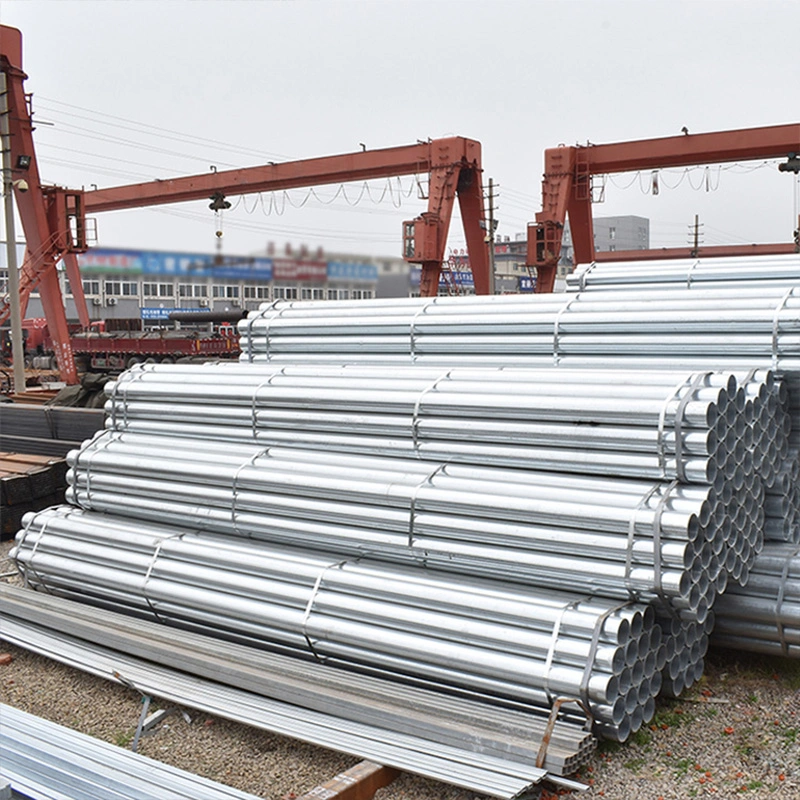 Manufacturer Supply Square Round Steel Pipe Galvanized Steel Square Tubes