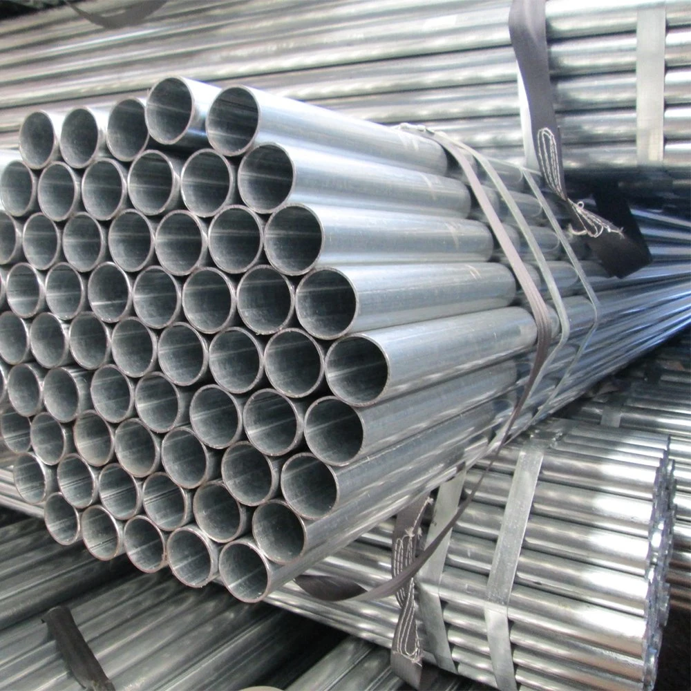 Prime 80mm DN150 DN40 1.5 Inch Zn10thin Wall Pre Galvanized Round Steel Pipe Seamless and Welded Pipe Price