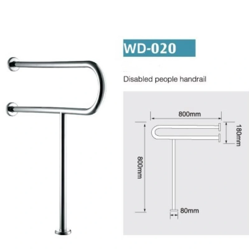 Stainless Steel 304 Bathroom Handle Toilet Grab Bar