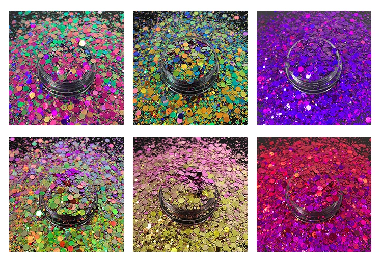 High Quality Brilliant Glitter Powder for Arts and Nails