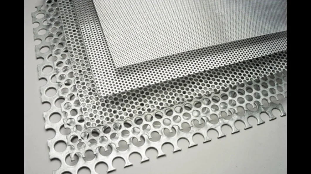 Hot-Dipped Galvanized Steel Decorative Round Hole Punched Perforated Plate Metal Screen Sheet Panels Perforated Metal Panel Fence Perforated Plate Suppliers