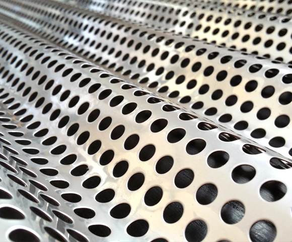 Decorative Round Hole Perforated Metal Mesh Sheet