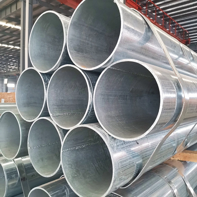 Mild Rhs Shs Hollow Section Rectangular Galvanized Steel Round Tube for Fence Tubing