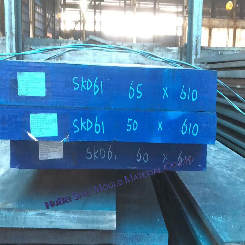 Hot Rolled Alloy Steel Plates / Hot Forged Tool Steel Rounds / in Black /Turning/ Milling 4Cr5MoSiV1/1.2344/H13/SKD61-Ex-Inventory