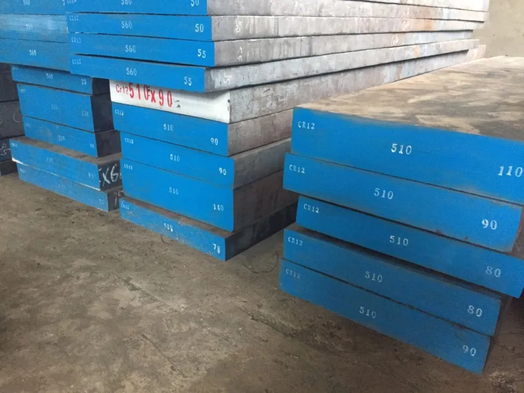 Cr12/1.2080/D3/SKD1 Hot Rolled/Forged Steel Flat Bar/Machined/Grinded Round Bar/Steel Block/Cold Work Tool Steel