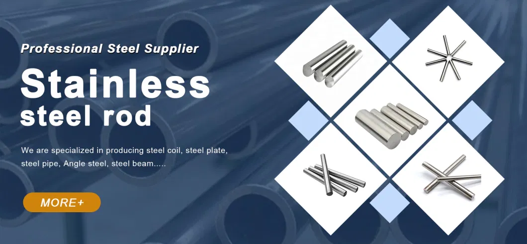 301/302/303/304/304L/316/316L Stainless Steel Rod Bar Price 316 Bar for Building Material