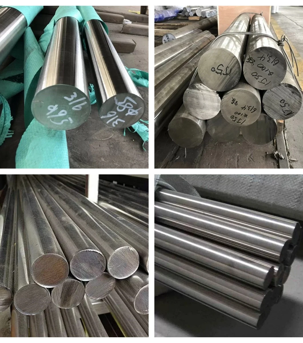 Factory Direct Sales 300series 304 8mm 6mm Hot Rolled Stainless Steel Round Bar/Rod Price