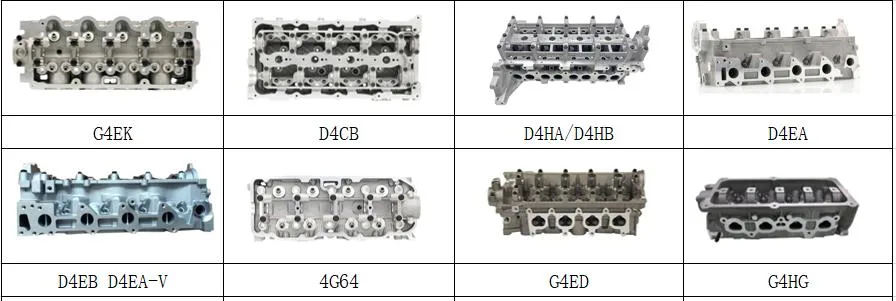 G4ek G4eh Cylinder Head Engine Parts Cylinder Head Assembly 22100-22250 for Hyundai