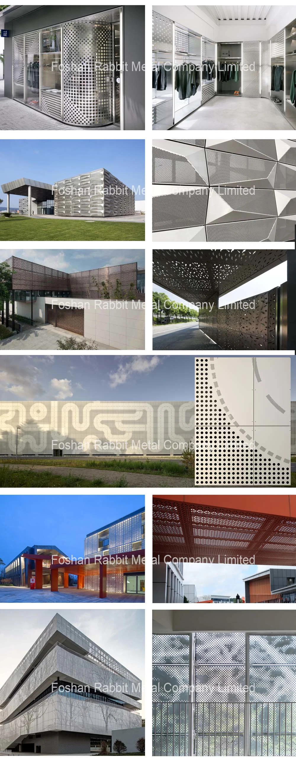 Professional Perforated Aluminum/Stainless Steel Sheet/Stamped/Decorate Sheet/Wall Cladding/Round Hole/CNC Sheet Metal/Screen Wall/Metal Mesh/Decorative Facade/