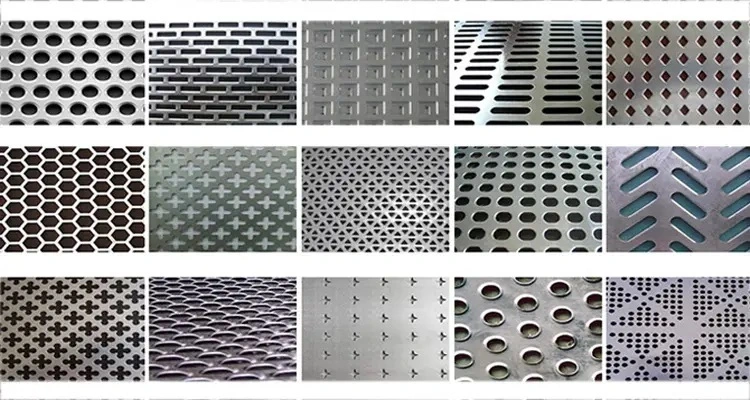 Aluminum Round Hole Perforated Metal Sheet Decorative Galvanized Slotted Mesh Expand Plate