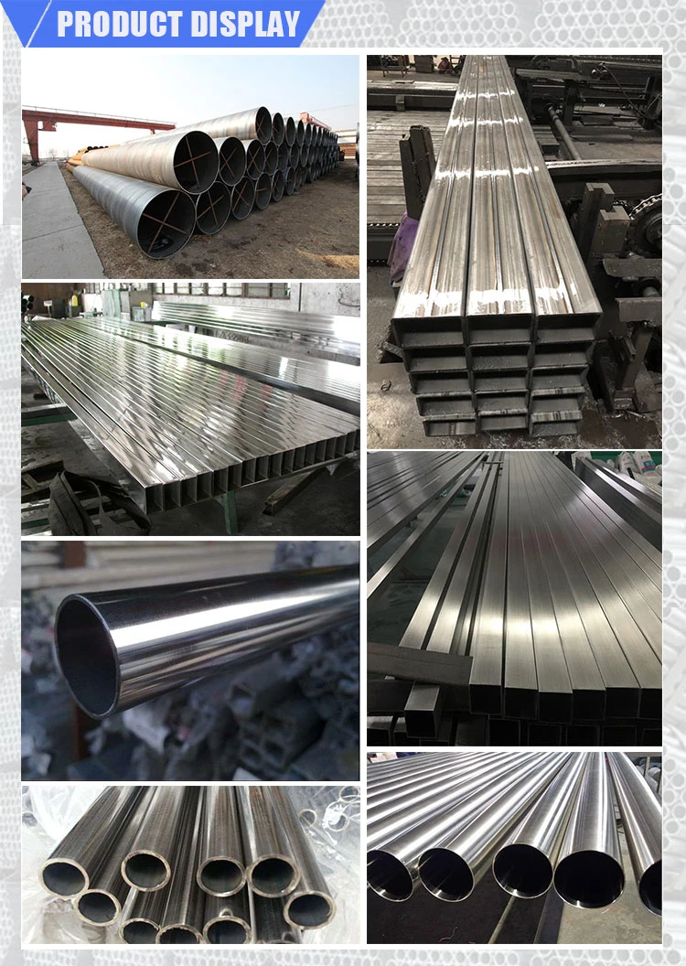 304 316 Stainless-Steel Pipe Ss Pipe Stainless Steel Tube