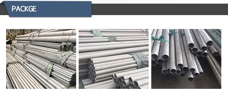 Factory Direct Sales Round Welded Seamless ASTM AISI JIS 304 304L 316L Round Stainless Steel Pipe Tube for Petroleum, Chemical Industry, Mechanical Equipment