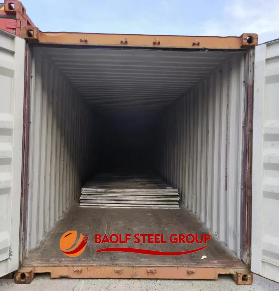 ASTM SA283 1250X2500 mm Black Steel Plate / Mild Steel Plate