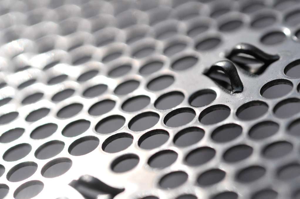 316L Round Sheet Stainless Steel Slotted Hole Perforated Plate