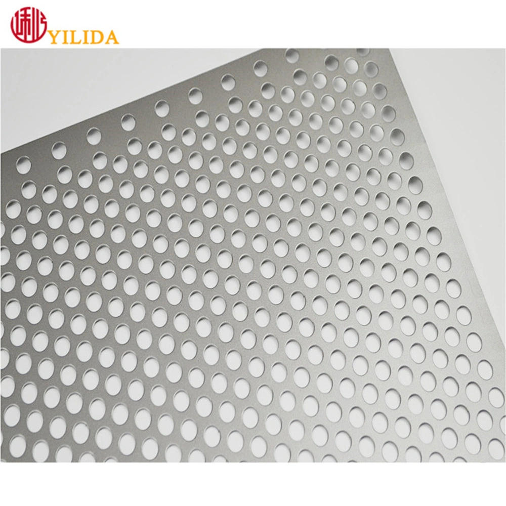 Construction Round Hole Perforated Metal Mesh Plate