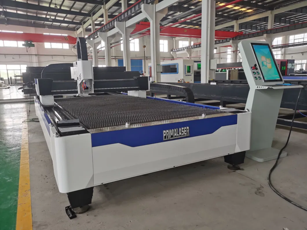 Plate Metal Round Square Metal Fiber Laser Metal Cutting Machine Exchange Table