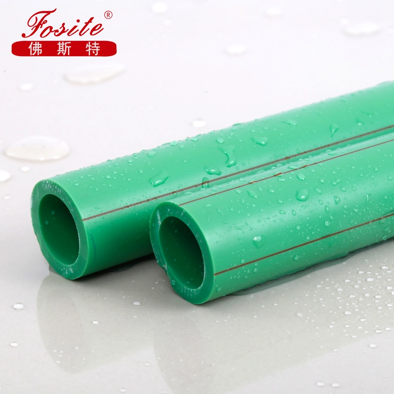 High Pressure Plastic Water Pipe PPR Tube Green Color PPR Pipe