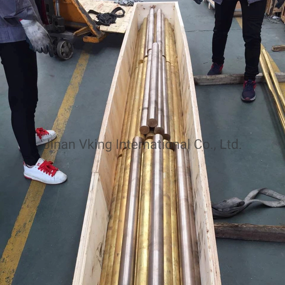 Custom Made Qualified Pipe Bronze Brass Round Bar C46400