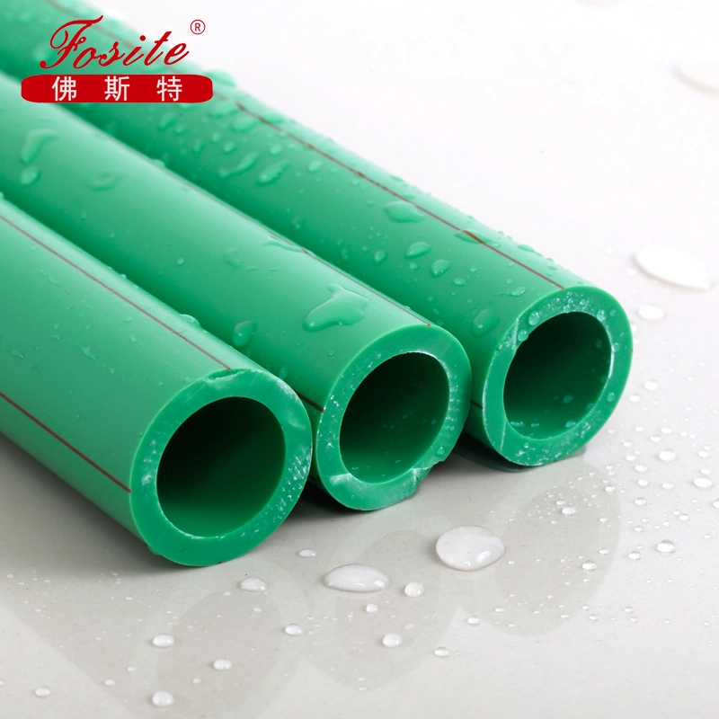 High Pressure Plastic Water Pipe PPR Tube Green Color PPR Pipe