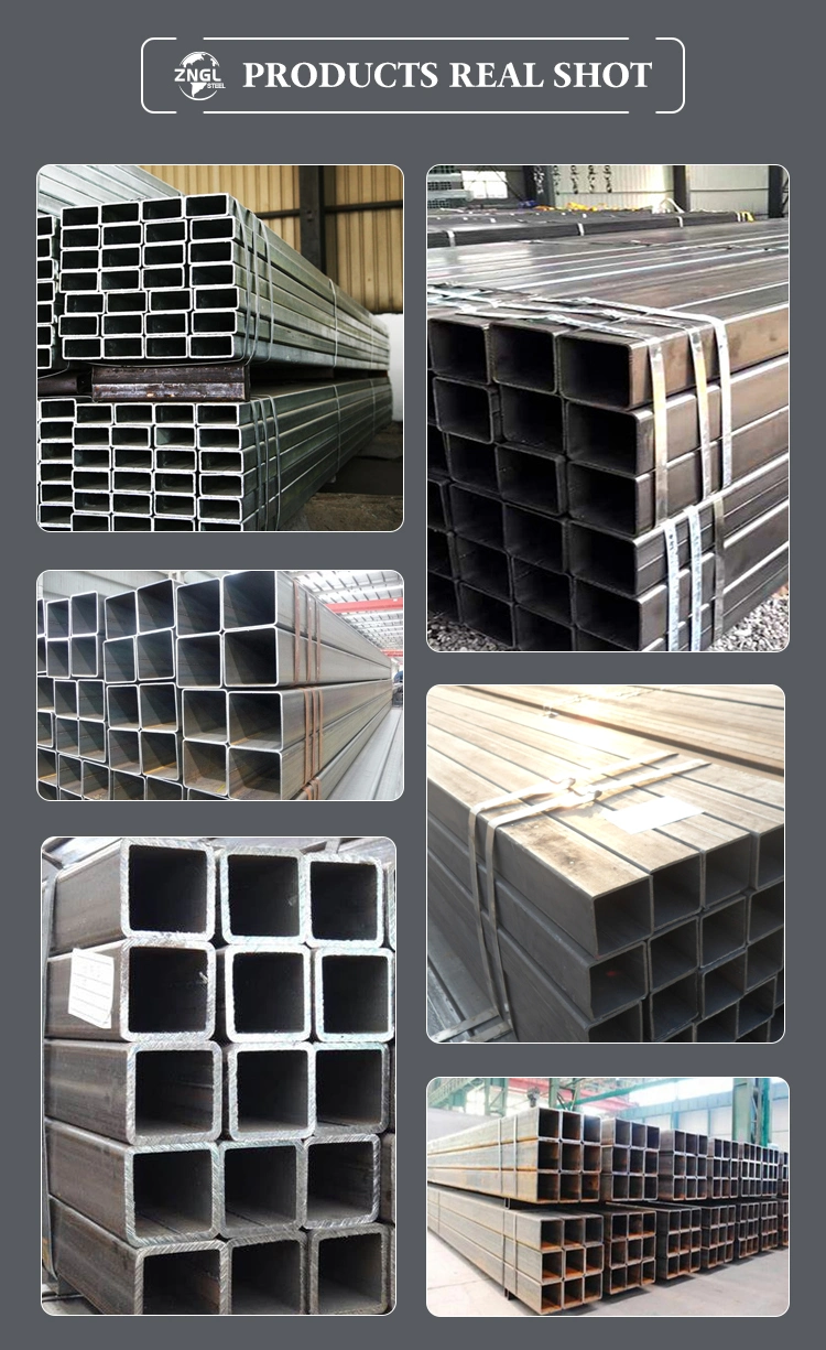 DN15 DN20 Carbon Steel Pipes Galvanise Pipe Stainless Steel Tube Round Square Pipe