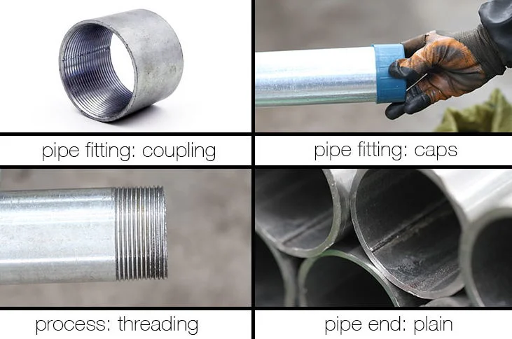 Trustworthy! Ms Pipes Weight 21 1.5 Inch Galvanized Round Steel Pip for Building Materials