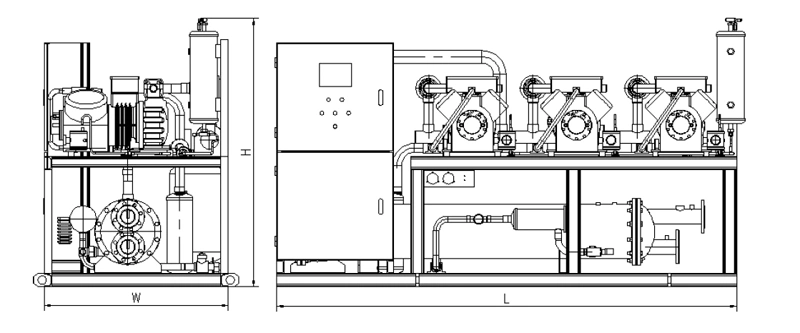 Cold Storage Low Temperature Cold Storage Room for Fish Meat