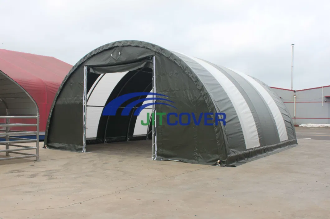 Customized Multi-Span Arch Type PE/PVC Plastic Film Agricultural Green House (JIT-303315)