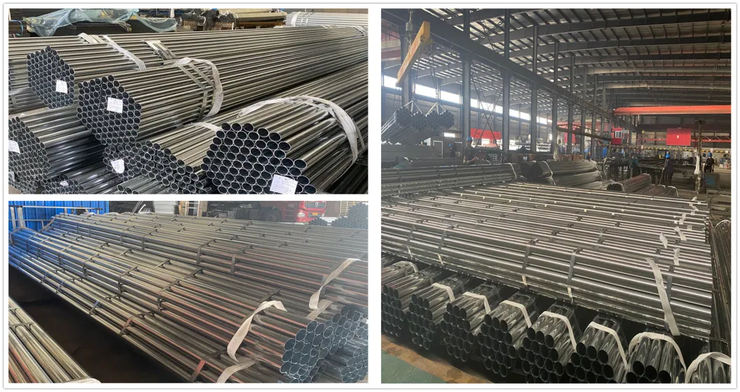 SGS BV Manufacturer Structural ASTM A36 Schedule 40 6 Inch Gi Steel Pipe Iron Hot Dipped 6 Meter Iron Galvanized Round Pipe