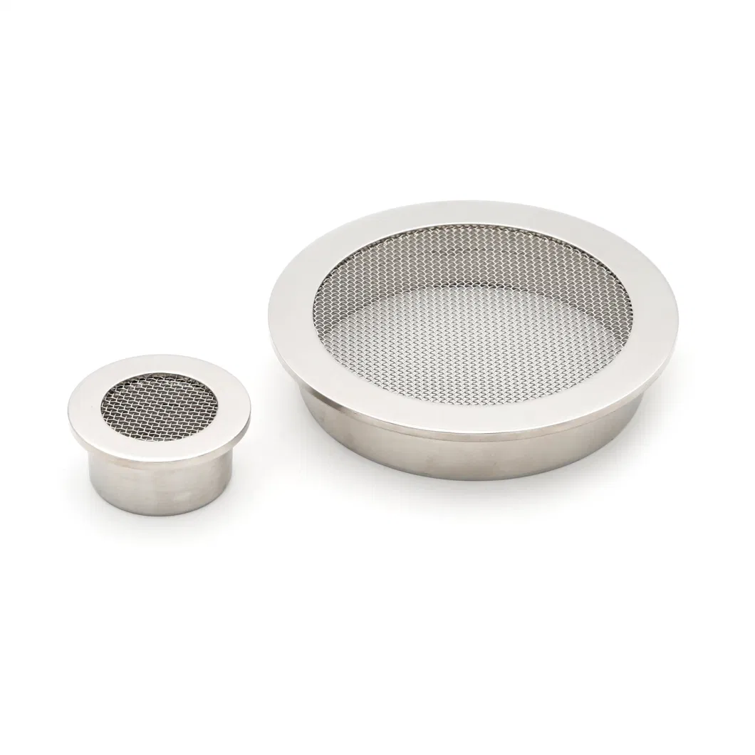 304 Stainless Steel Round Thickened Floor Drain for Outdoor Courtyard