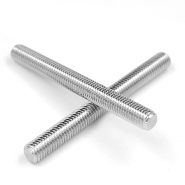 Stainless Steel SS304 or SS316 Thread Rods A2 A4 DIN975 M2-M52 Stud Bolt Threaded Rod