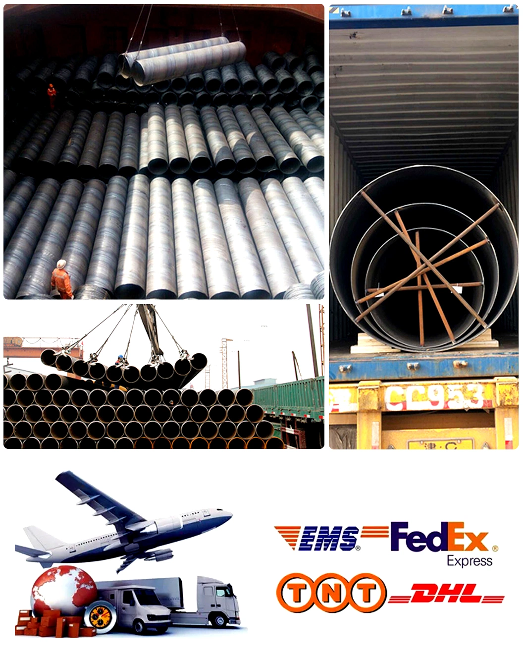 Factory Direct Sale 14 Inch Round Galvanized Seamless Carbon Steel Pipes