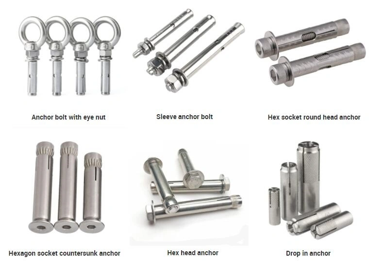 DIN529 Rib Plate Foot Bolts Ground Foot Filaments Ground Foot Bolts Eye Bolt in Concrete Foundations