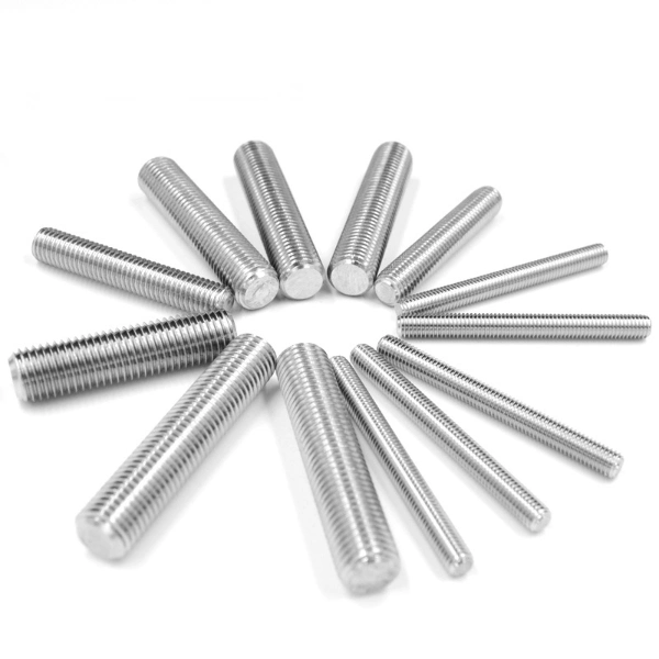 Stainless Steel SS304 or SS316 Thread Rods A2 A4 DIN975 M2-M52 Stud Bolt Threaded Rod