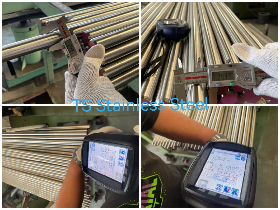 Manufacturer in Stock SUS 201 303 303cu 304L 304f 316 316f 310 310S 904L 2507 Stainless Rod Steel Round Bar