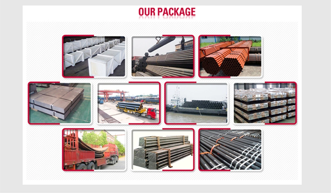 4X4 Q235B A36 A53 Carbon Iron Mild Galvanized Steel Square Pipe Price/Square Hollow Section Bars