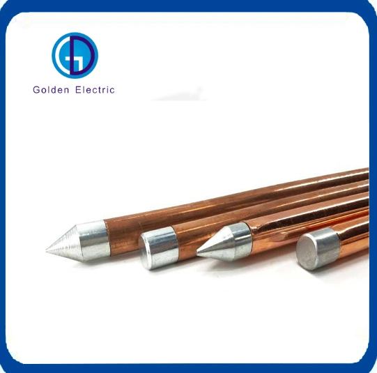 Copper Internal Threaded Grounding Rods Earthing Rod