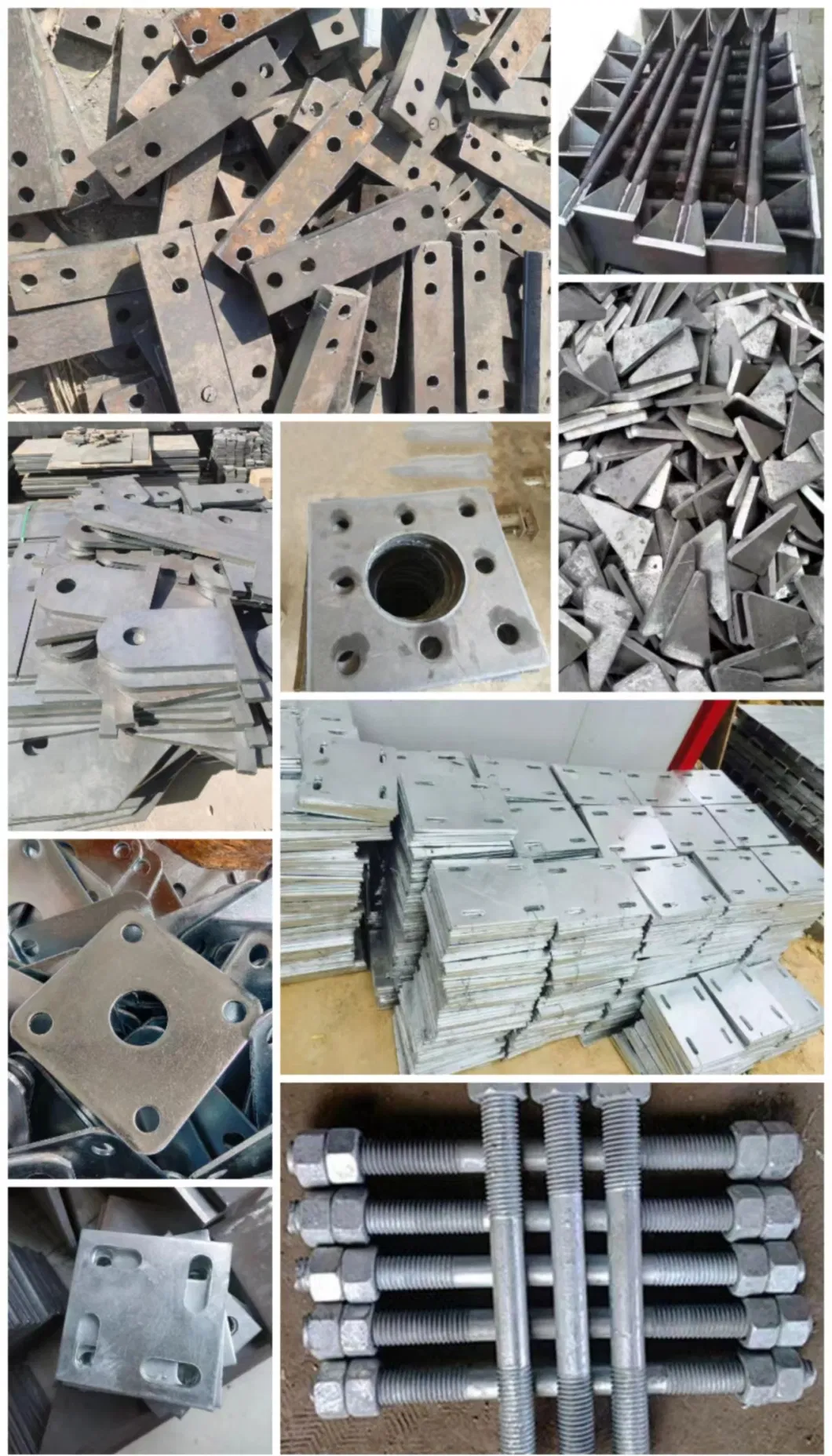 Q235 Laser Cutting Plate/Embedded Iron Plate/Triangle Plate/Circular Plate/Pre Embedded Steel Plate