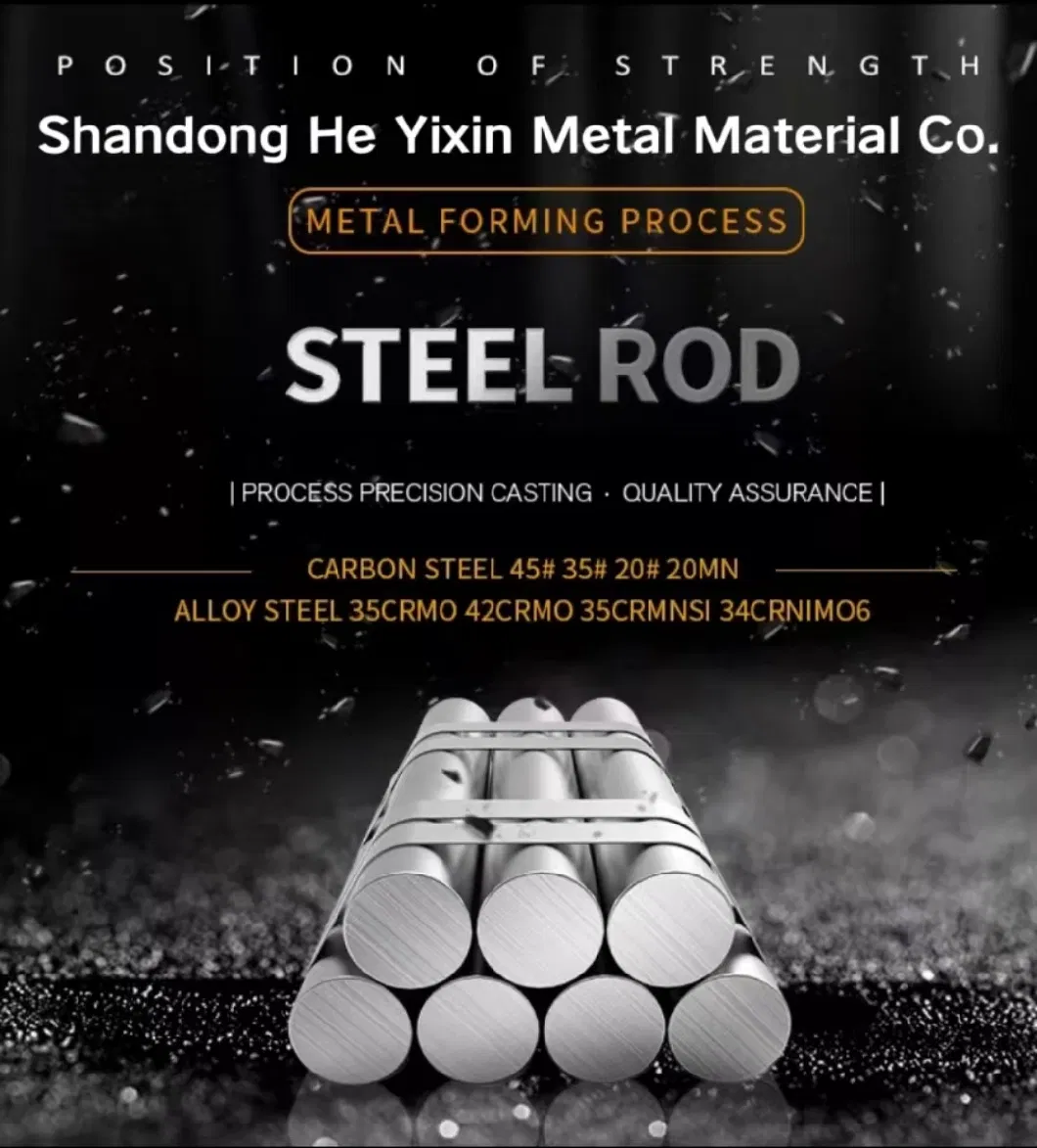 Hot Rolled AISI 4140 Carbon Alloy Steel Round Bars for Construction