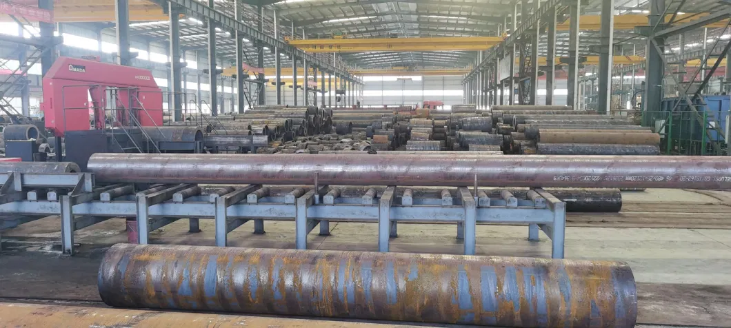 2 Hot Rolled Round Seamless Steel Pipe Big Diameter Mechanical Tube for Hydraulic Jack