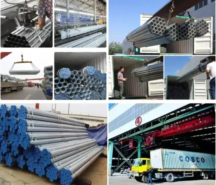 Schedule 40 High Performance 3 4 Inch Hot DIP Galvanized Round Steel Iron Pipe Price 20 FT Galvanized Steel Pipe