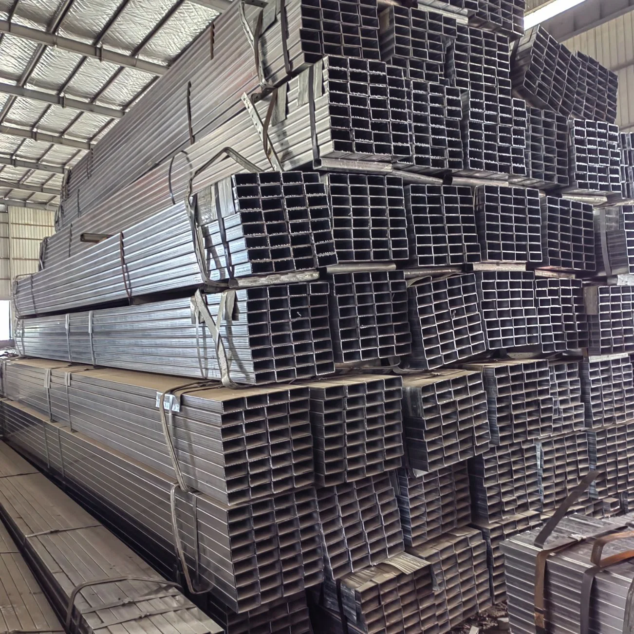  A512 Gr50 A36 laminadas en caliente/fr&#237;o sacado Square / Tubo tubo rectangular galvanizado