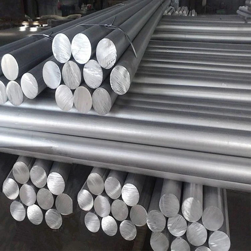  6063/6061/6005/6082/ 7020 /7050/7075 Barra redonda de aluminio extruido precisa de la barra de aluminio