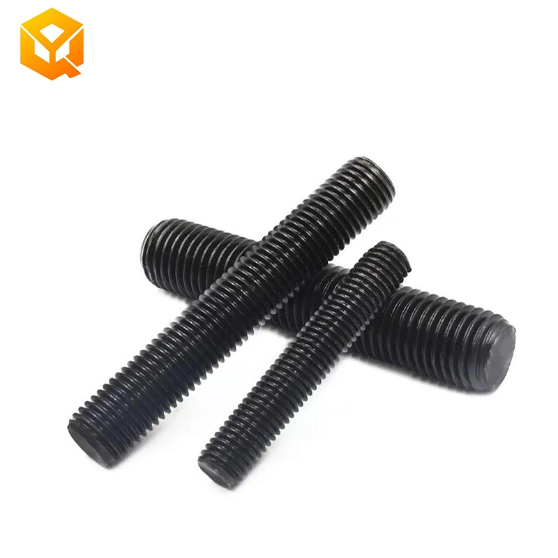  China Rods de zinc DIN975 rosca de acero 10,9 rosca a medida Varilla M6-M100