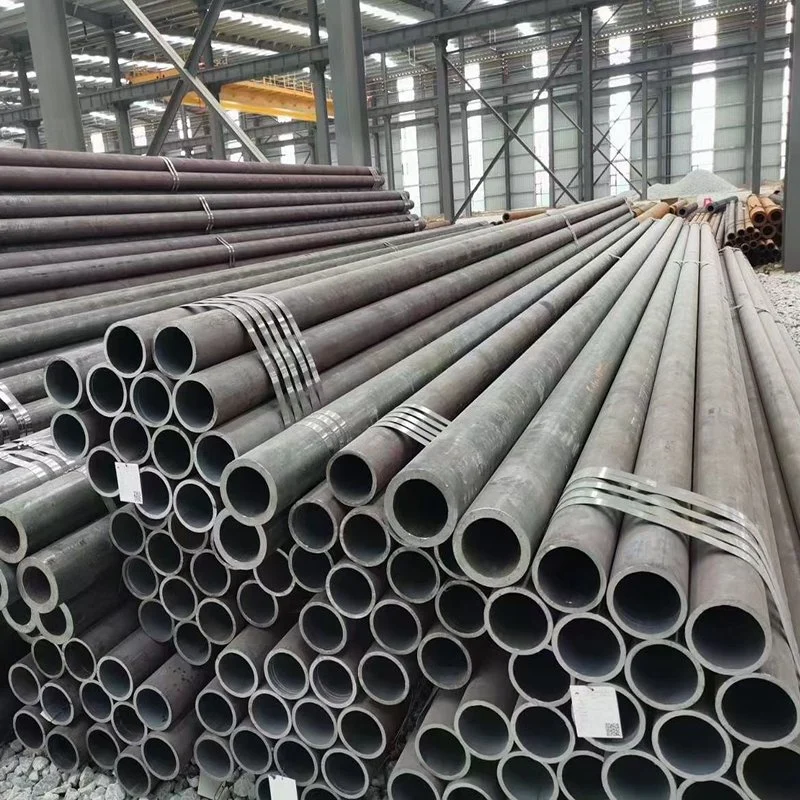  China proveedores53 Q235 P345 de carbono ASTM REG redondo de hierro dulce precio de los tubos de acero soldado