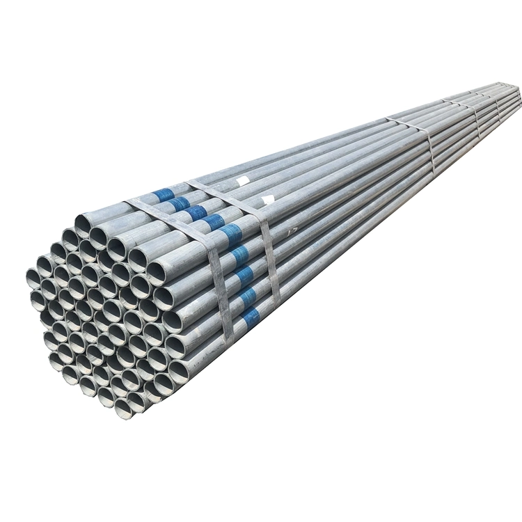 Acero galvanizado de Q195 2 pulgadas de acero inoxidable Conexi&#243;n redonda Tubo