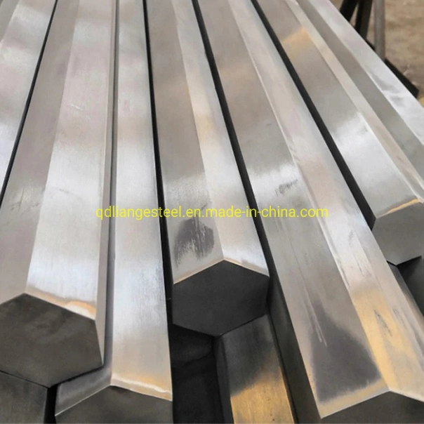 Varilla de acero inoxidable barra hexagonal 304 316 321 410 410j1 410s 420f 420j2 416 420