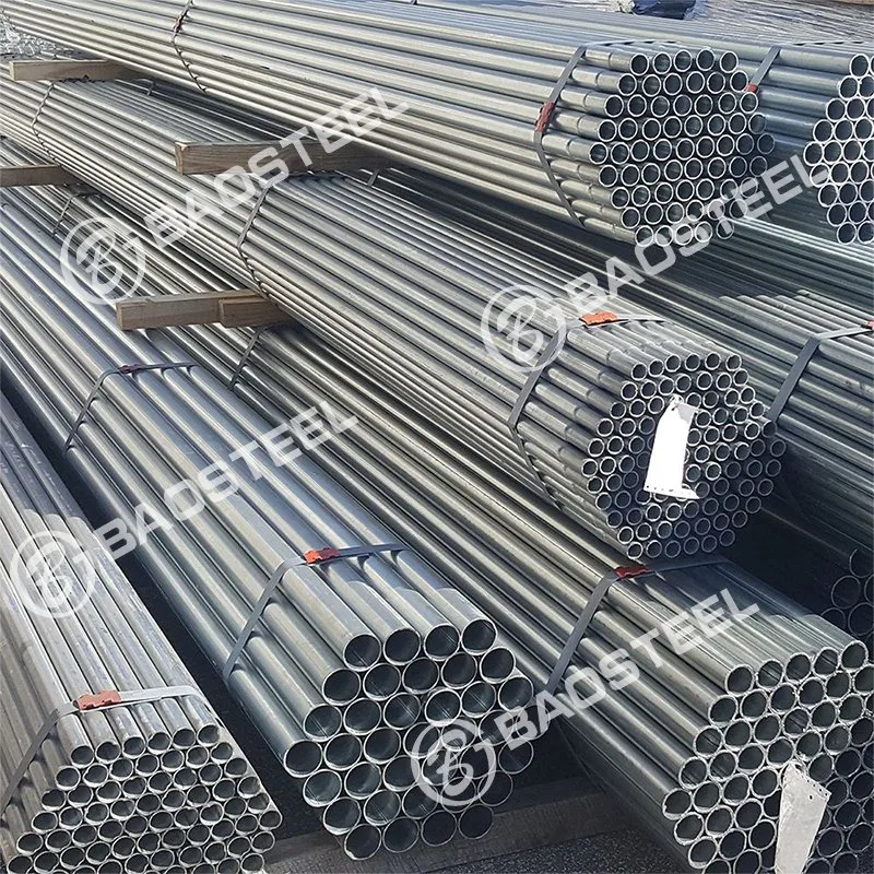 S220gd S250GD S280gd tubo redondo galvanizado 10,3mm-610mm DO redondo galvanizado Tuber&#237;a de acero