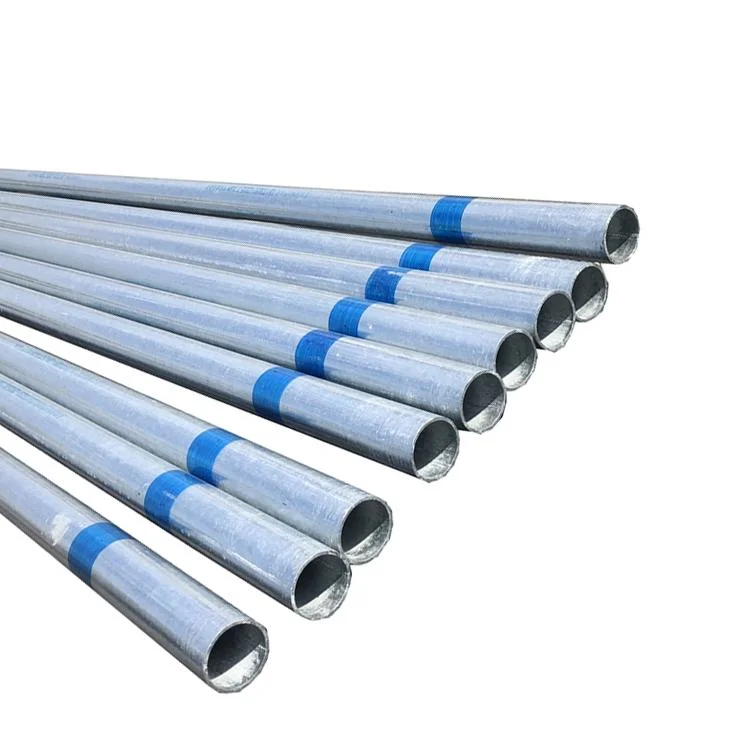  Tubo de acero redondo galvanizado en caliente tubo de acero para construcci&#243;n