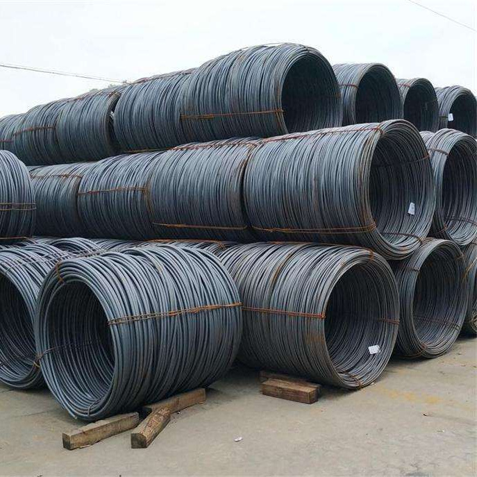  5,5 mm SAE 1006 SAE 1008 la varilla de alambre de hierro laminado en caliente